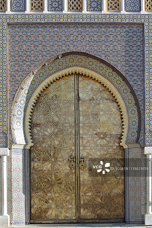 摩洛哥非斯皇家宫殿图片素材