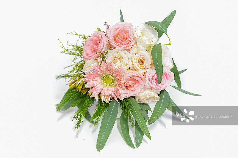 一束粉色玫瑰图片素材