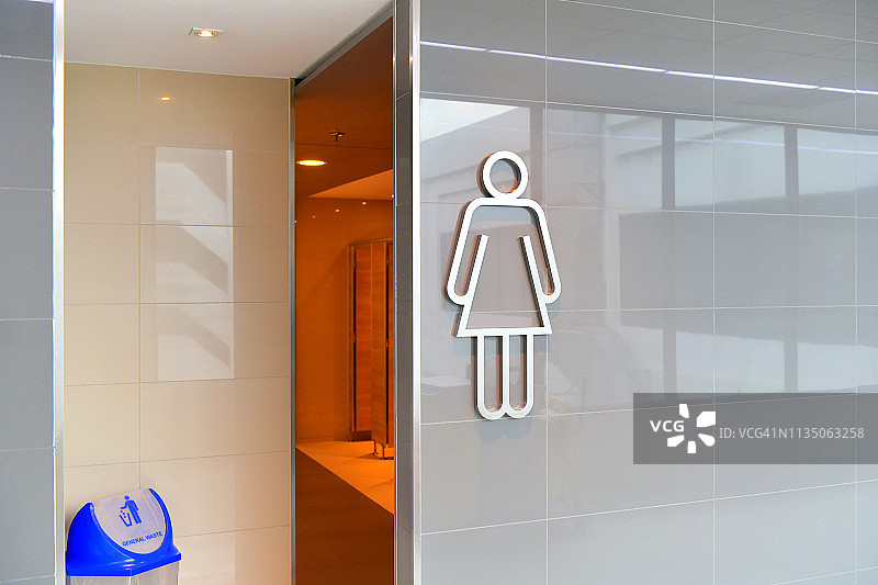 女卫生间入口图片素材