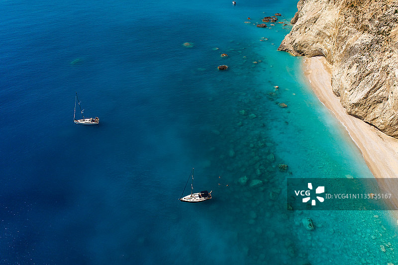 探索希腊：莱夫卡达岛图片素材