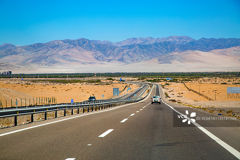 智利泛美公路5号公路图片素材