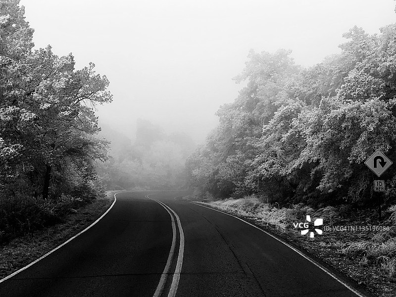 大弯国家公园公路图片素材