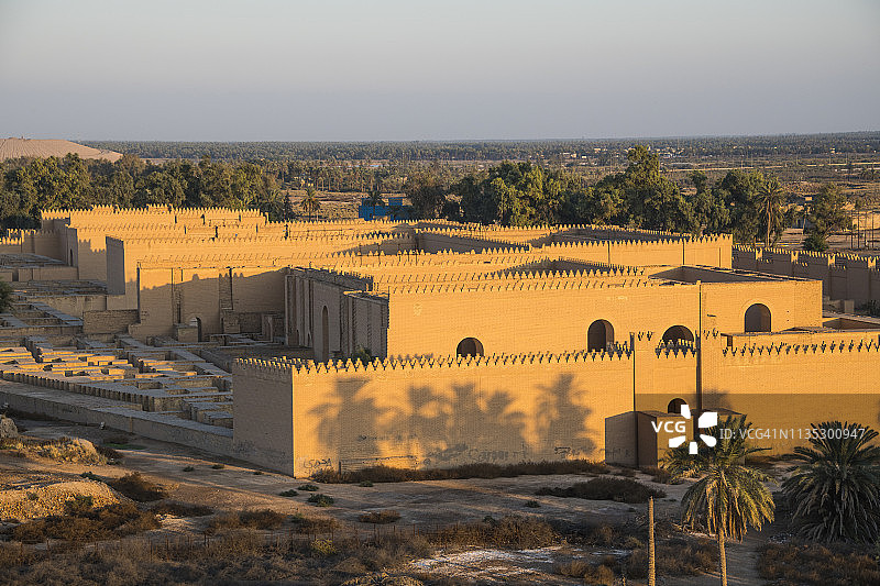 伊拉克巴比伦镇景观图片素材