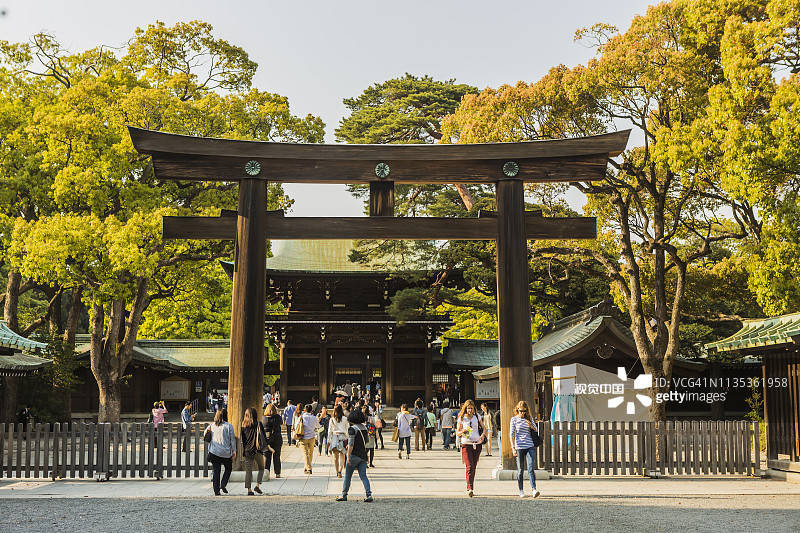 原宿明治神宫图片素材