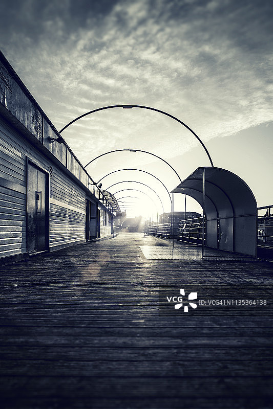 克利索普斯码头图片素材