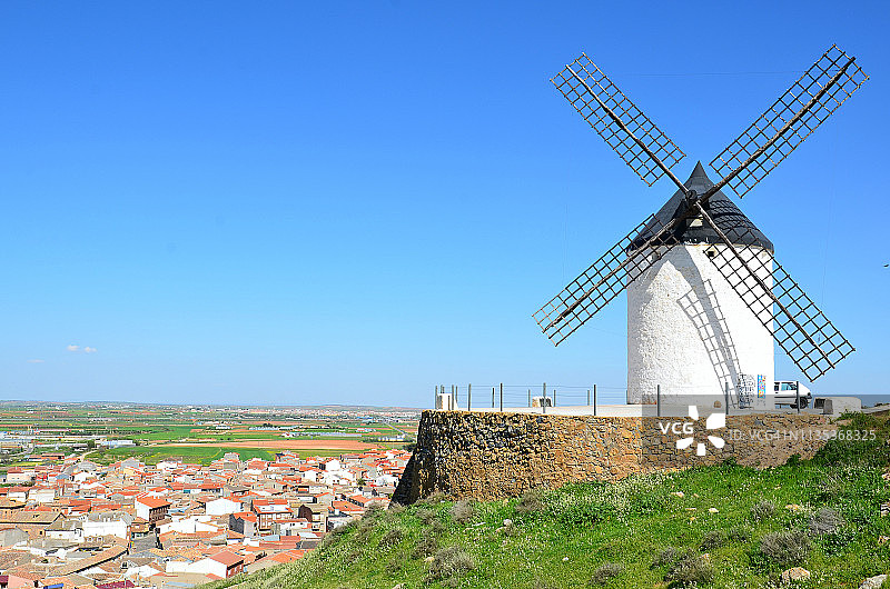 孔苏埃格拉风车图片素材