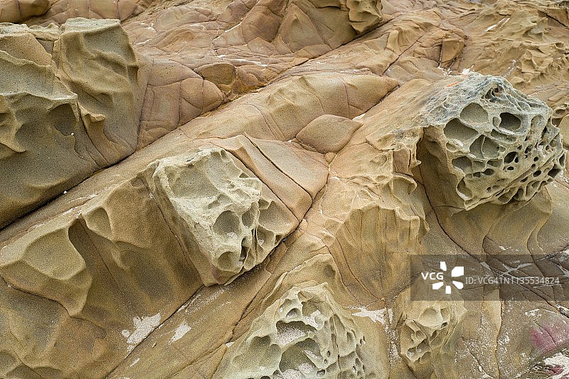 Tafoni岩石图片素材