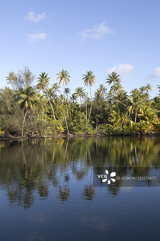 波利尼西亚海景图片素材