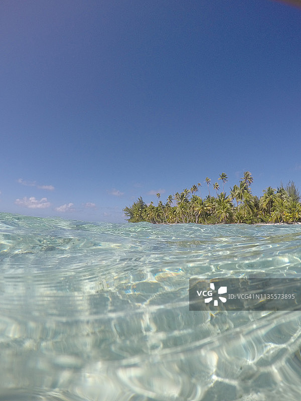 波利尼西亚海景图片素材