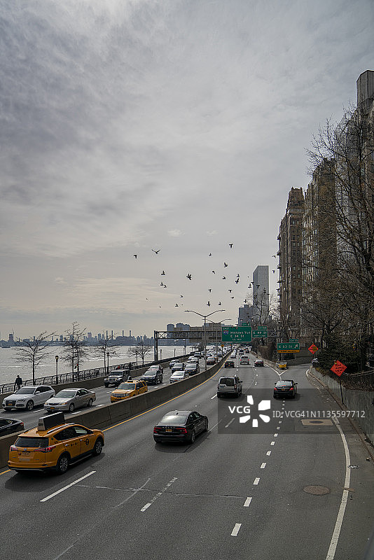 罗斯福快速路图片素材