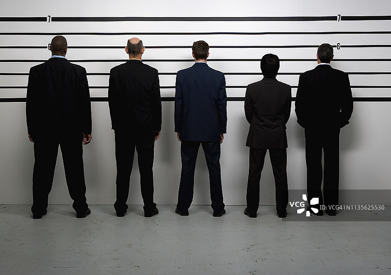 警察列队图片素材