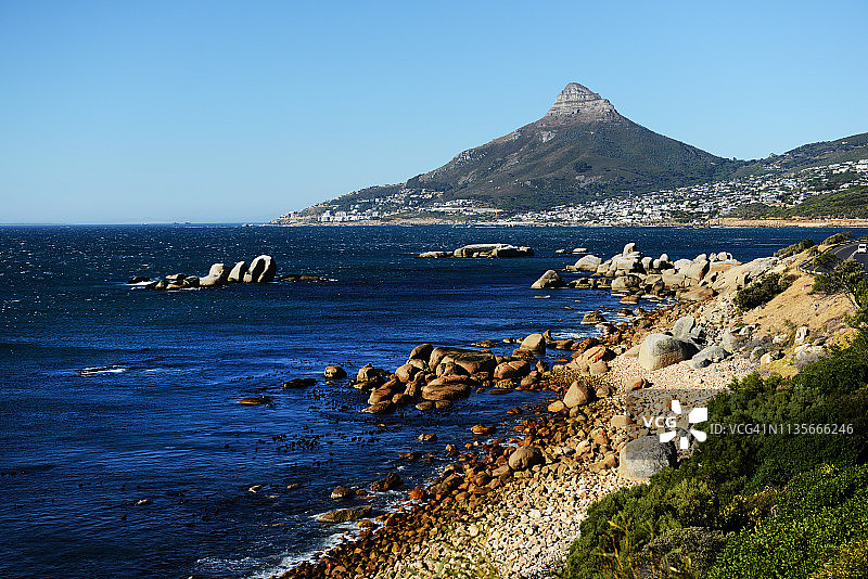 开普敦美丽海岸线图片素材