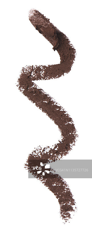 棕色化妆铅笔样品美容特写图片素材