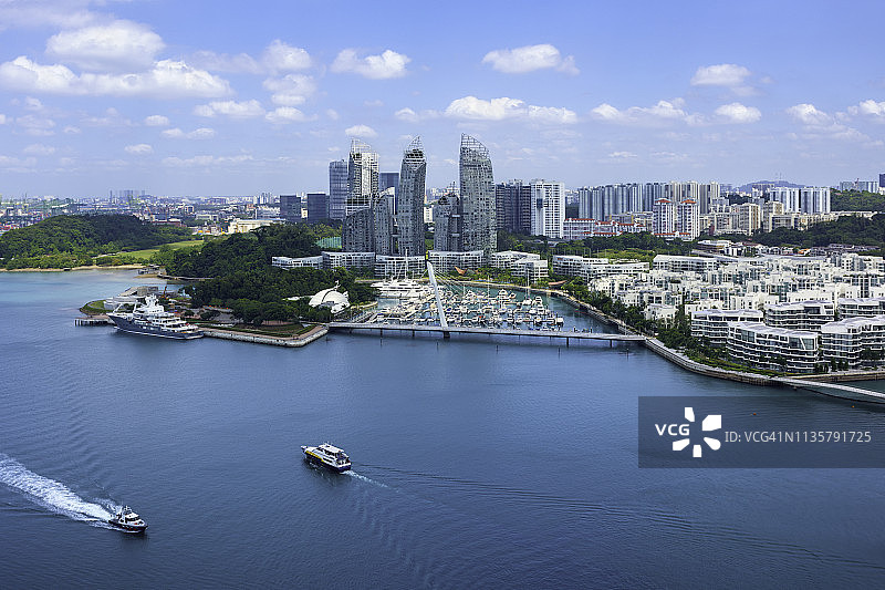 新加坡吉宝湾图片素材