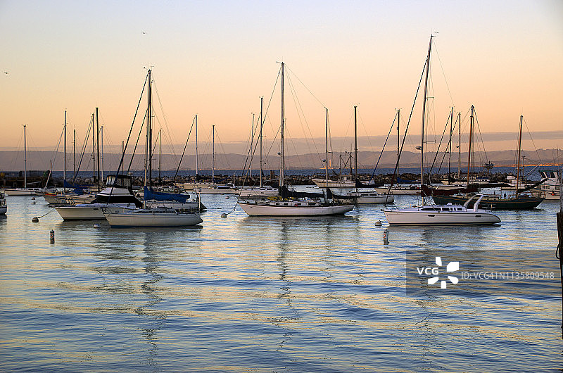 蒙特雷湾港图片素材