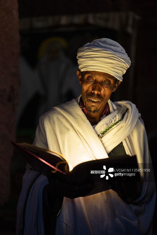 拉利贝拉的贝特玛丽亚姆教堂，埃塞俄比亚图片素材