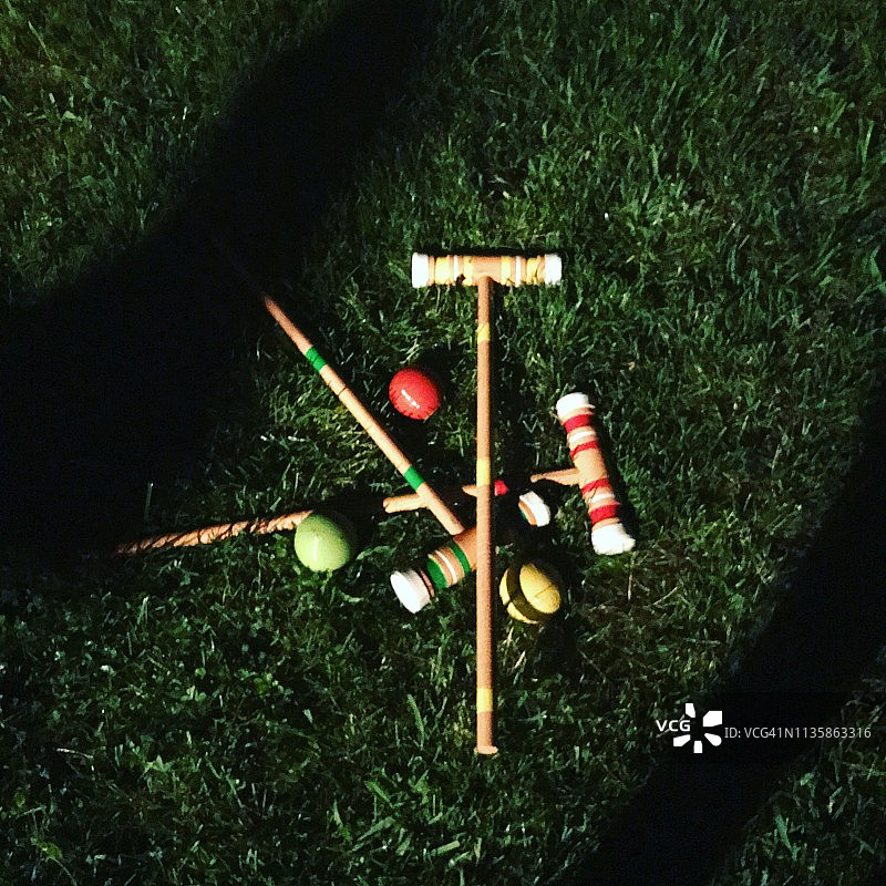 槌球比赛图片素材