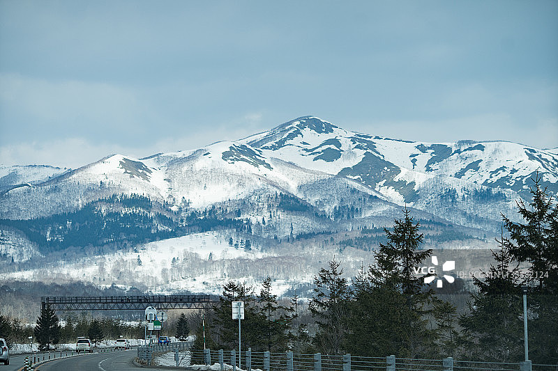 2019年日本北海道冬季美丽风光图片素材