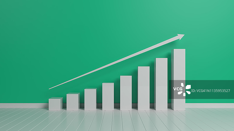 绿松石背景上的身高测量图图片素材