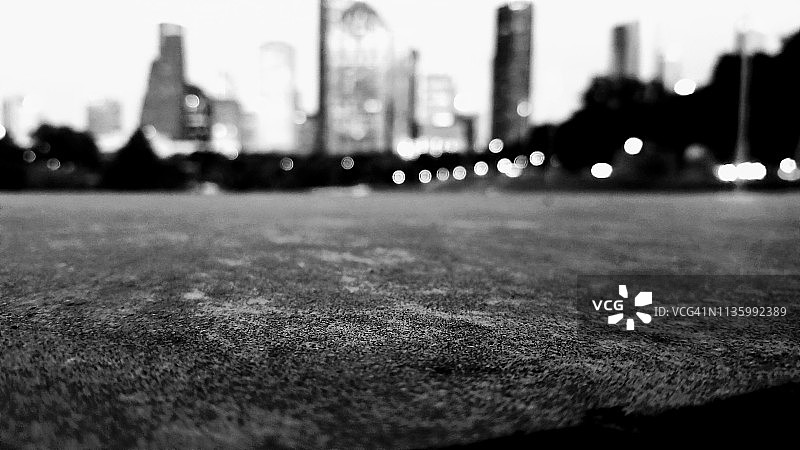 黑白城市风光图片素材