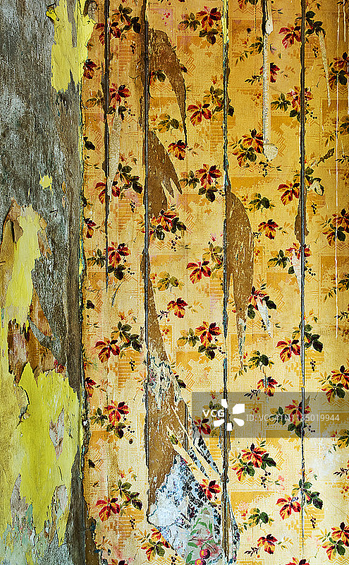 墙纸剥落图片素材