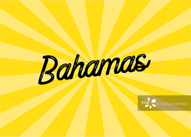 巴哈马文字设计图片素材