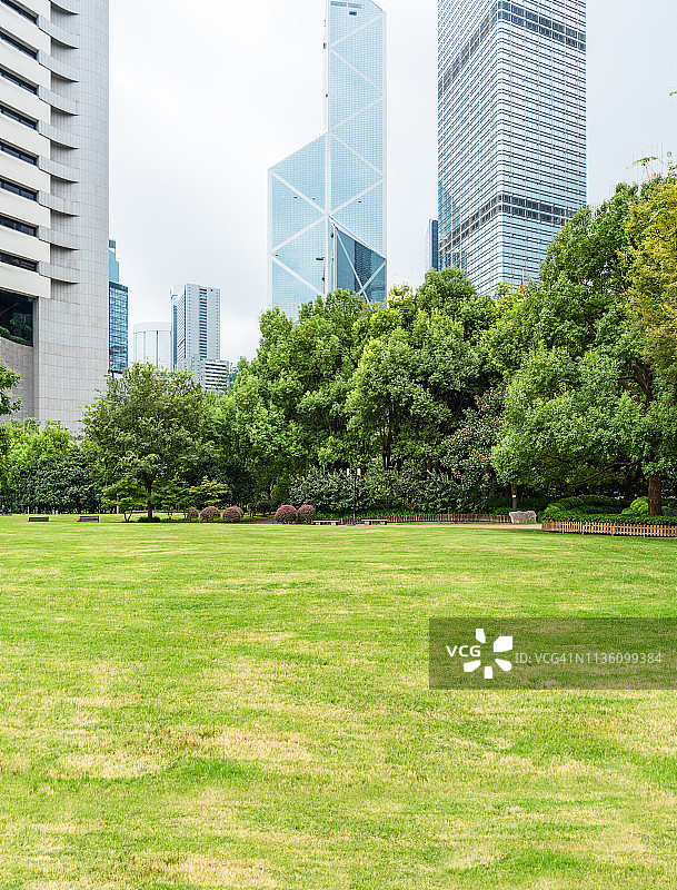 香港中央公园雕像广场图片素材