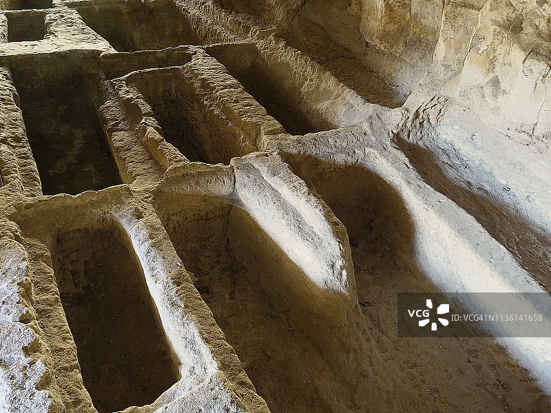 西西里岛卡瓦迪斯皮卡墓地系列图片图片素材