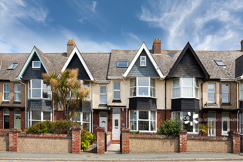 典型的英国街道图片素材