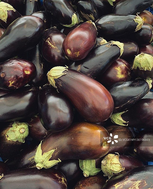 干草市场茄子图片素材