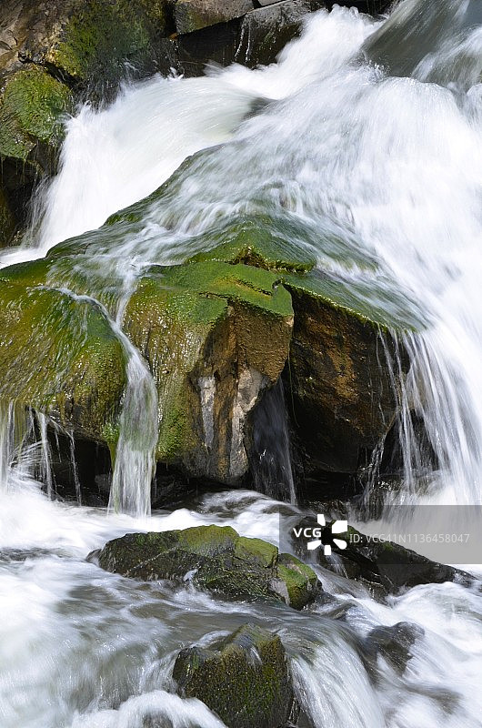 流动的水图片素材
