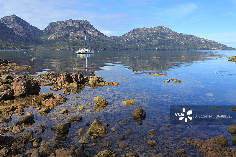 澳大利亚塔斯马尼亚科尔斯湾图片素材