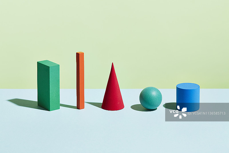 几何方块概念图图片素材