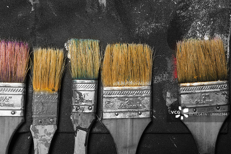 画笔与围裙 3图片素材