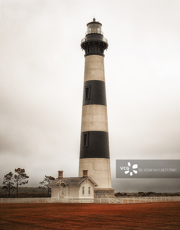 外滩的博迪岛灯塔图片素材