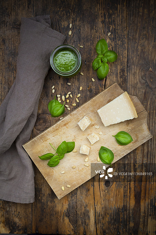 热那亚青酱图片素材