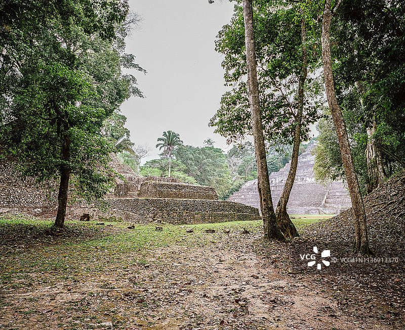 苏南图尼奇玛雅遗址，伯利兹图片素材