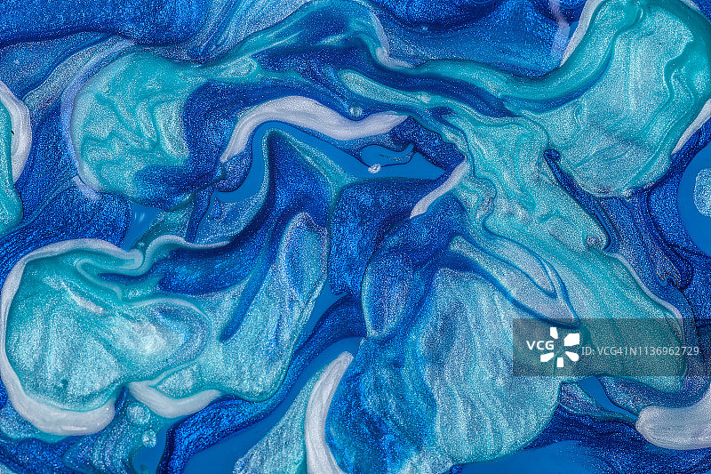 乙烯基涂料和乳胶制成的抽象艺术纹理图片素材