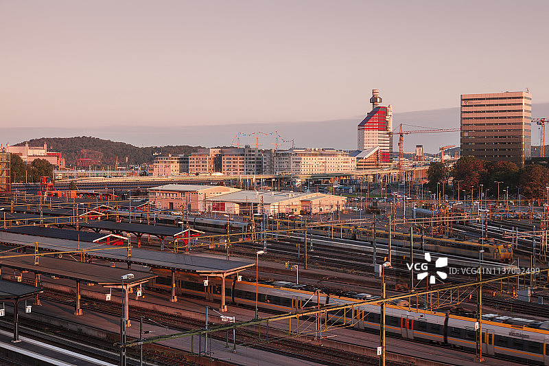 哥德堡全景图片素材