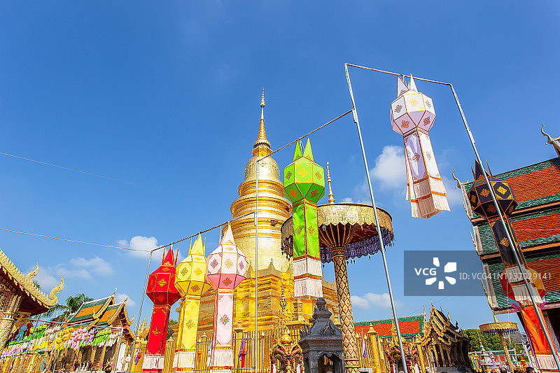 七彩灯节和灯会图片素材