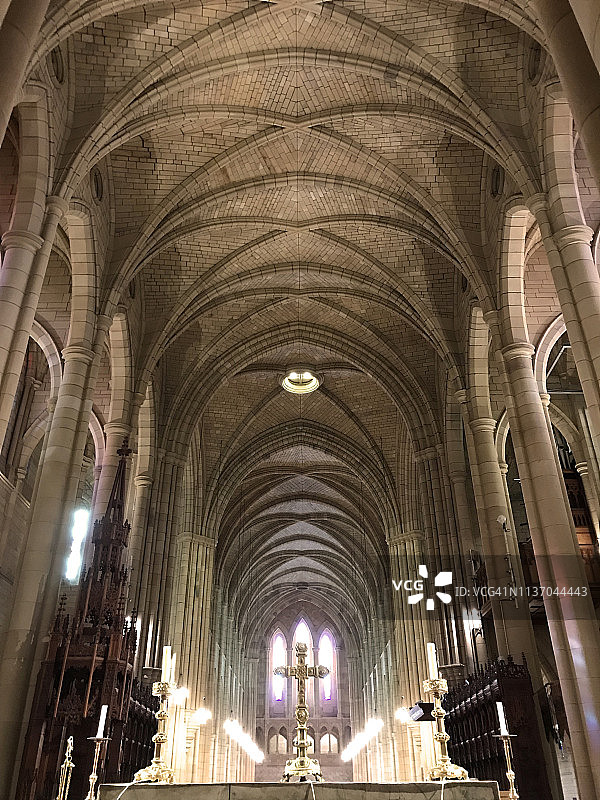 澳大利亚布里斯班圣斯蒂芬大教堂图片素材