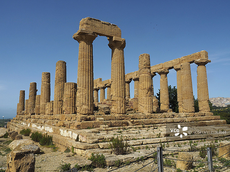 阿格里真托朱诺神庙遗址图片素材
