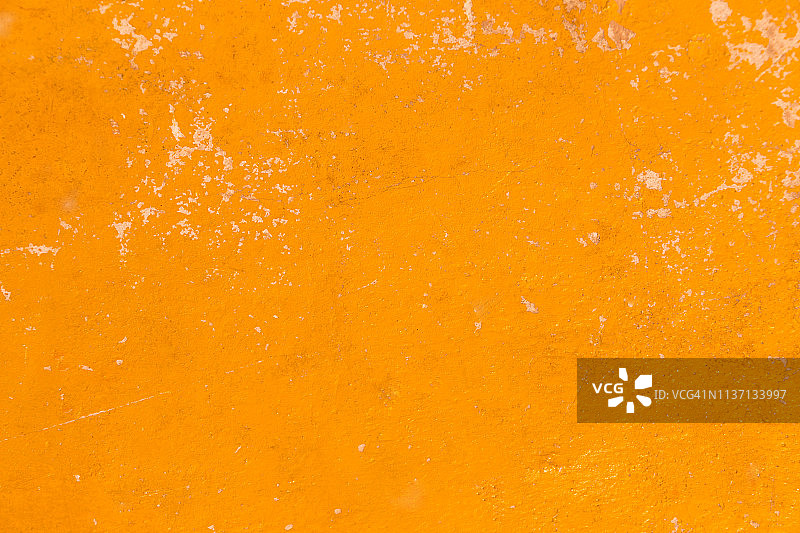 橙色涂漆墙壁图片素材