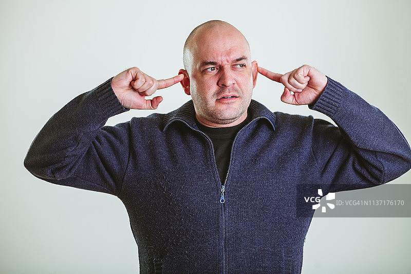 生气的人图片素材