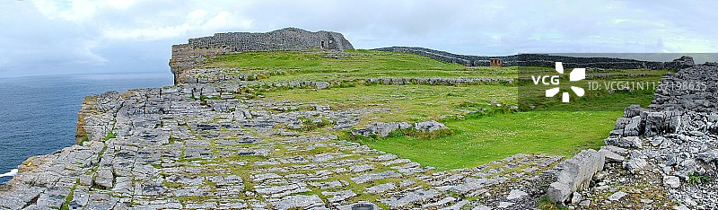 Dún Aonghasa全景图片素材