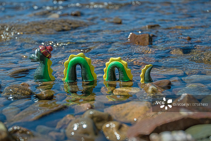 尼斯湖水怪恶搞图片素材