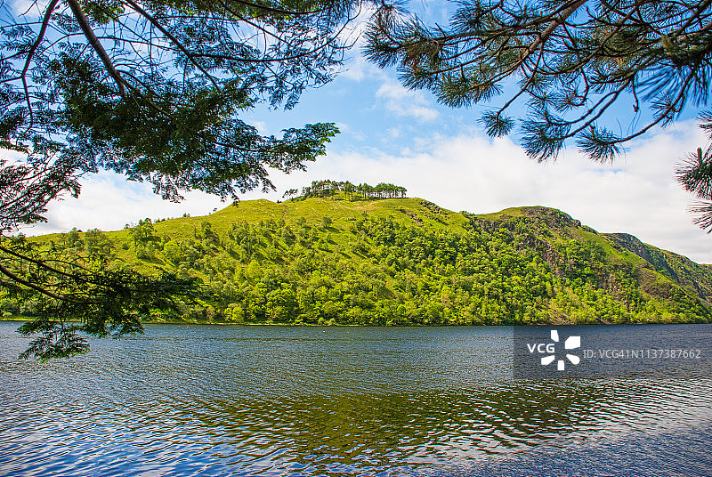 苏格兰埃蒂夫湖图片素材