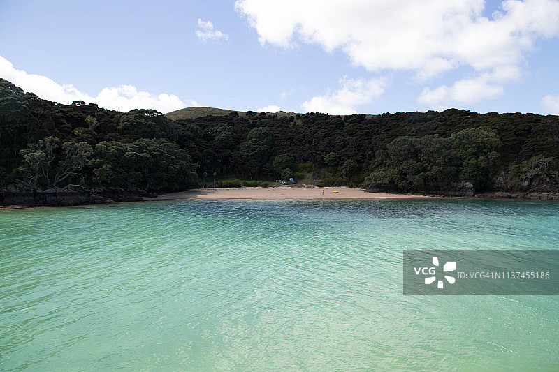 乌鲁普卡普卡岛：岛屿湾，新西兰，2019年图片素材
