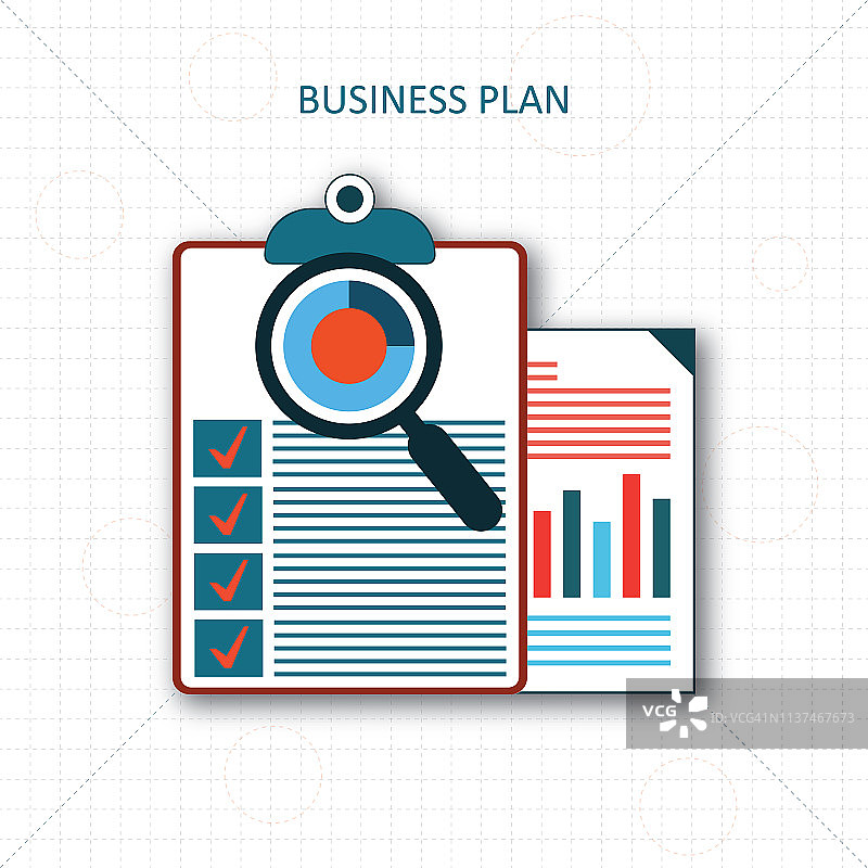 商业计划图图片素材