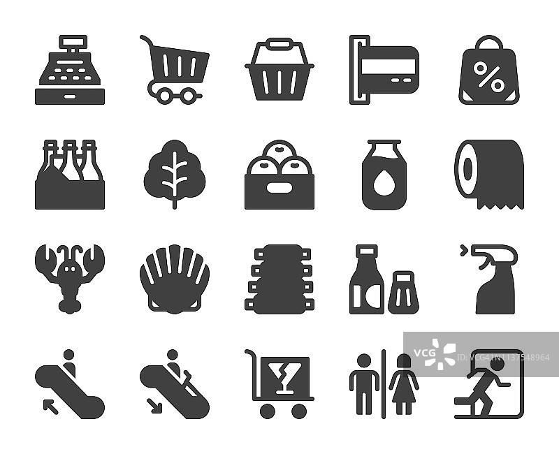 超市图标图片素材